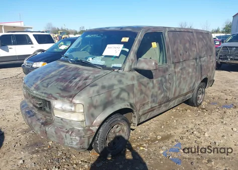 1998 GMC Safari Sle z USA, uszkodzony, nr VIN 1GKDM19WXWB508464